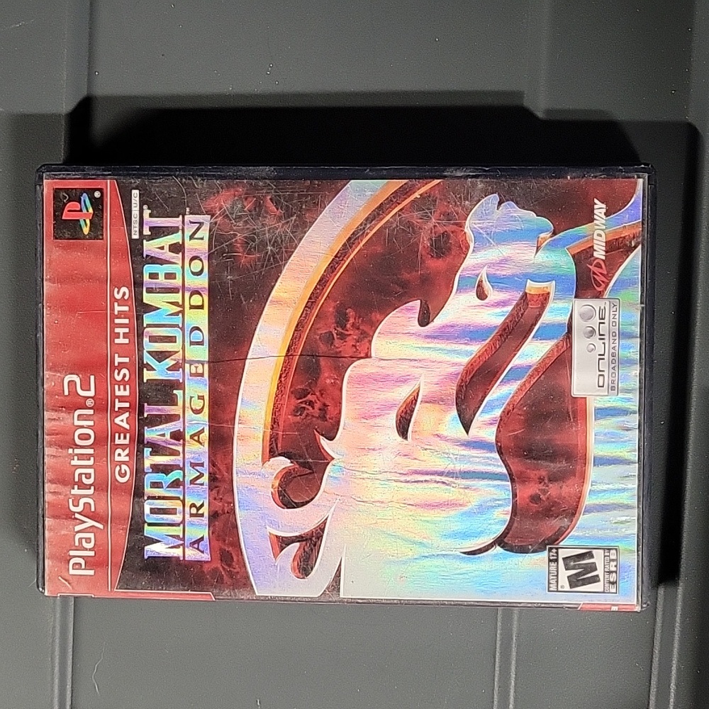 Playstation 2 Mortal Kombat Armageddon Game